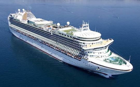 P&O cruise ship Ventura, home to forty of our photo mosaics