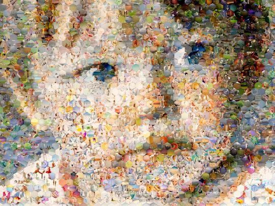 The full hexagons mosaic